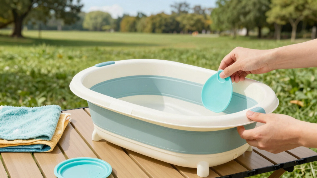 portable baby bathtub