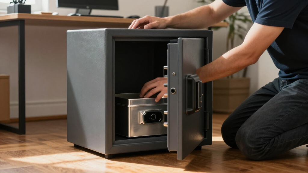 compact fireproof document safes