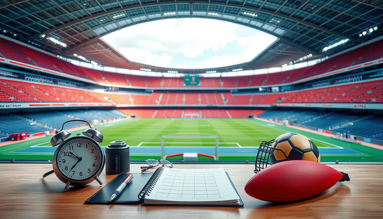 5. Tips for Managing Your Time Before Kickoff