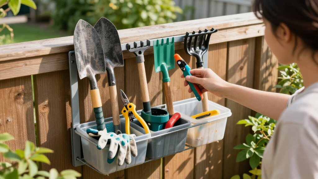 garden tool storage organizers