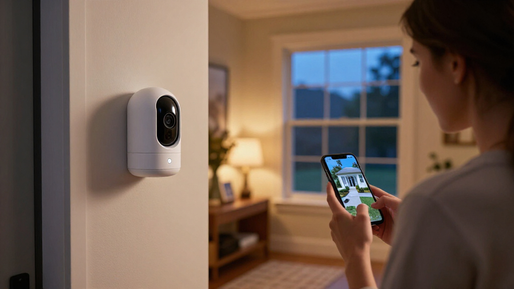 AI smart home security cameras
