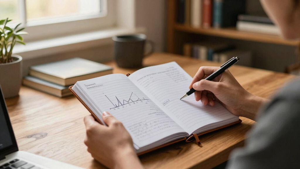 investment tracking notebooks