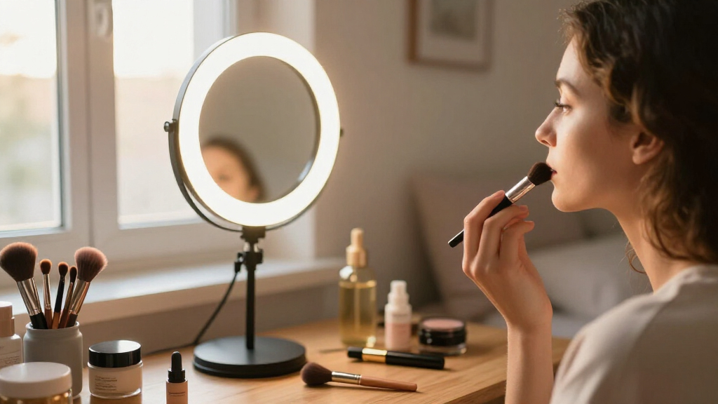 best professional ring light for makeup vanity