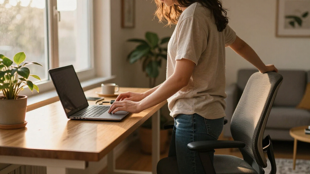 l shaped standing desk