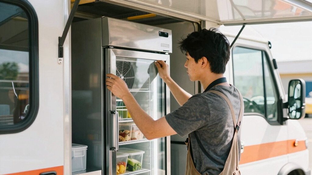 best fan cooled refrigerators for food truck business
