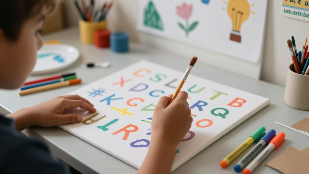 school-themed wall decor
