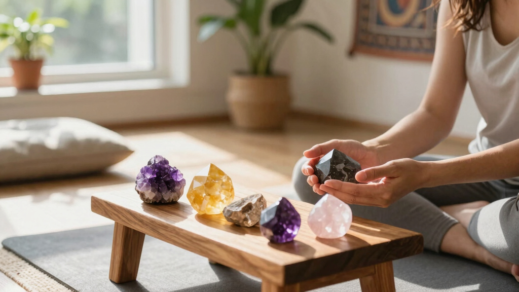 chakra healing crystals