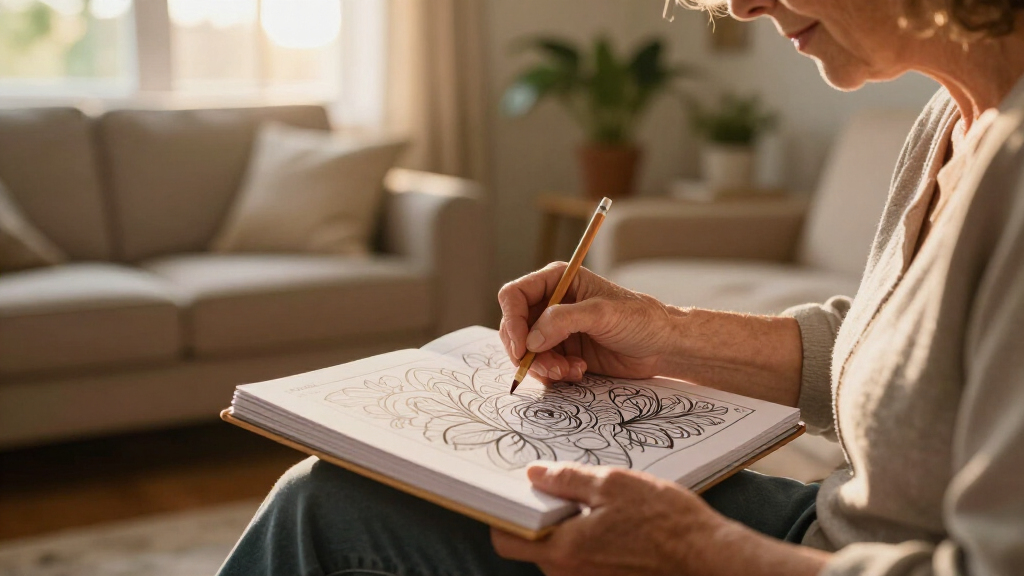 large print adult coloring books