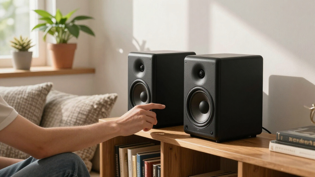 bookshelf speakers powered premium