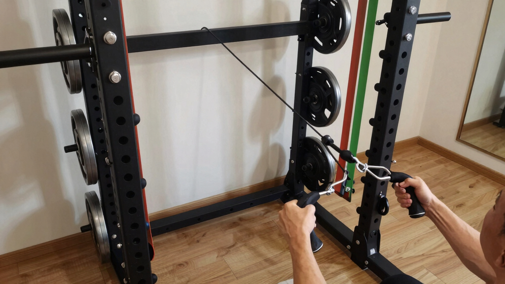 best squat rack with cable attachment