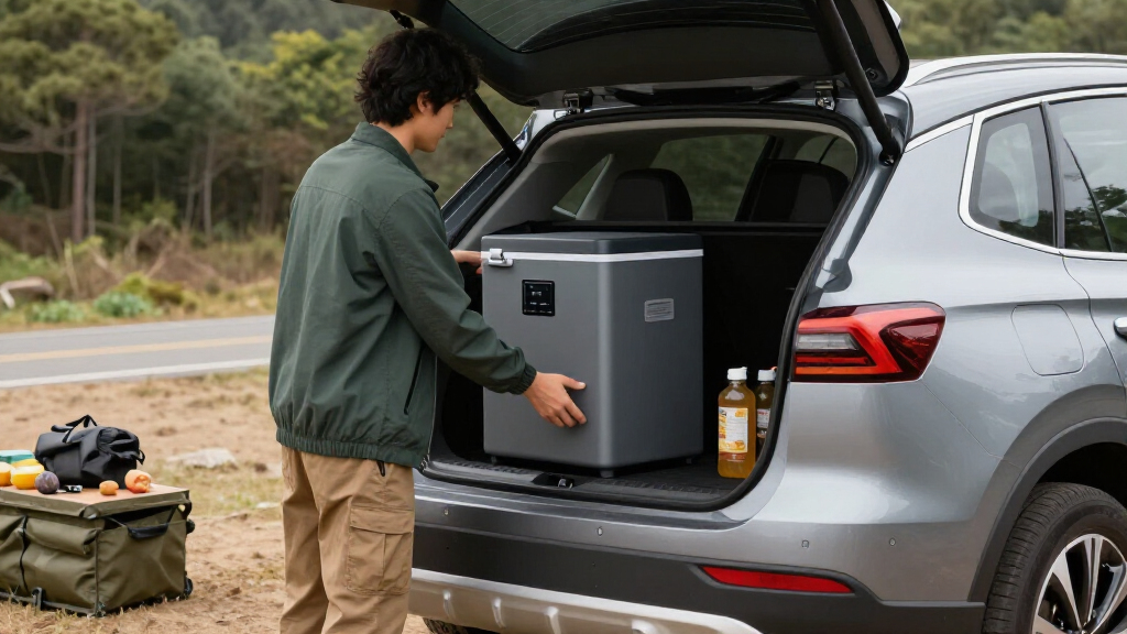 portable car fridge freezer 12v