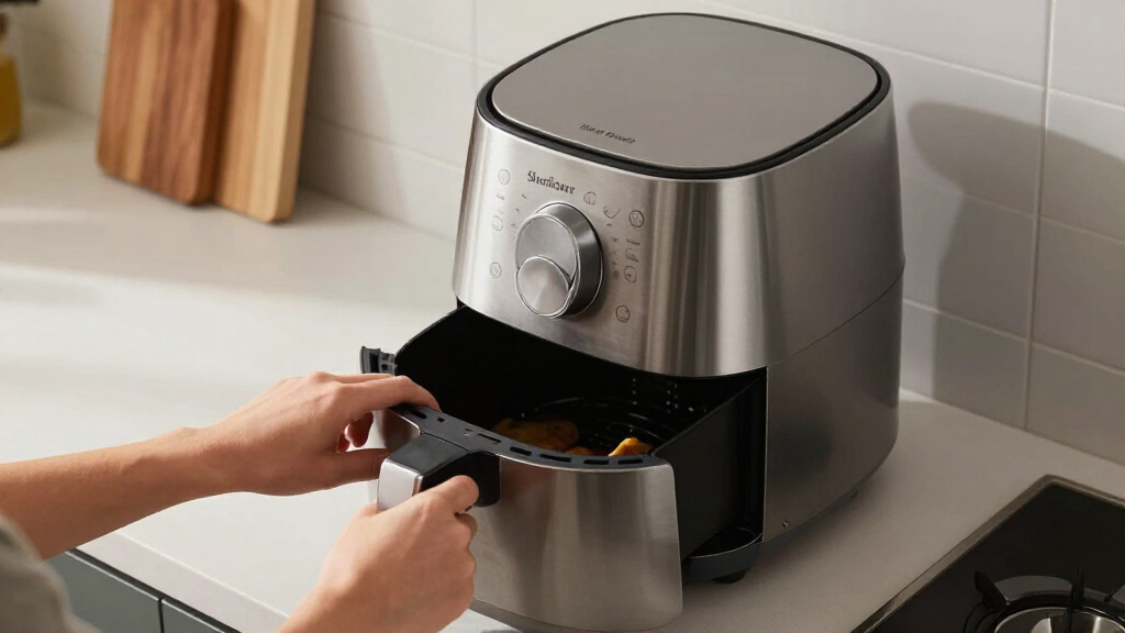6 quart stainless steel air fryer