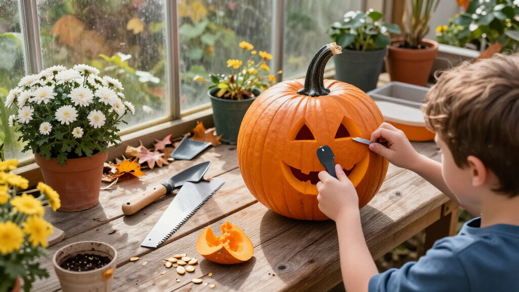 jack-o'-lantern carving kits