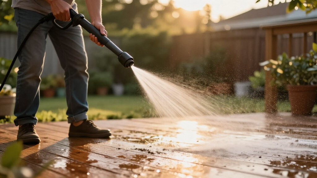 best pressure washer for decks