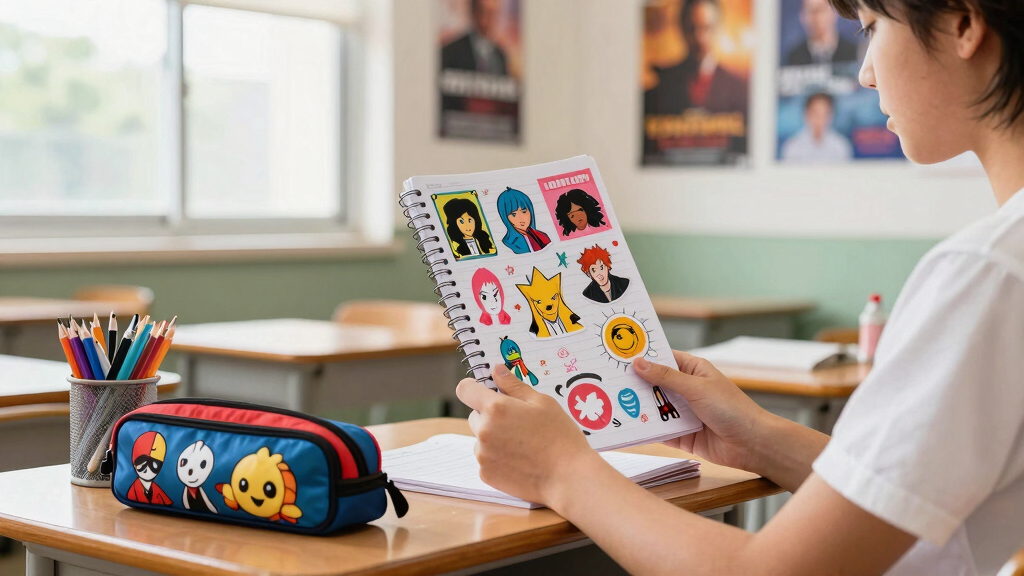 pop culture themed school supplies