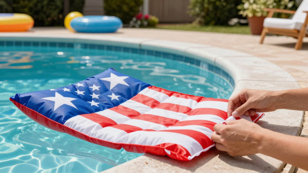 patriotic pool float decorations