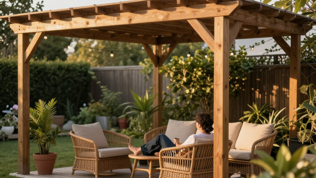 best pergola kit for backyard premium