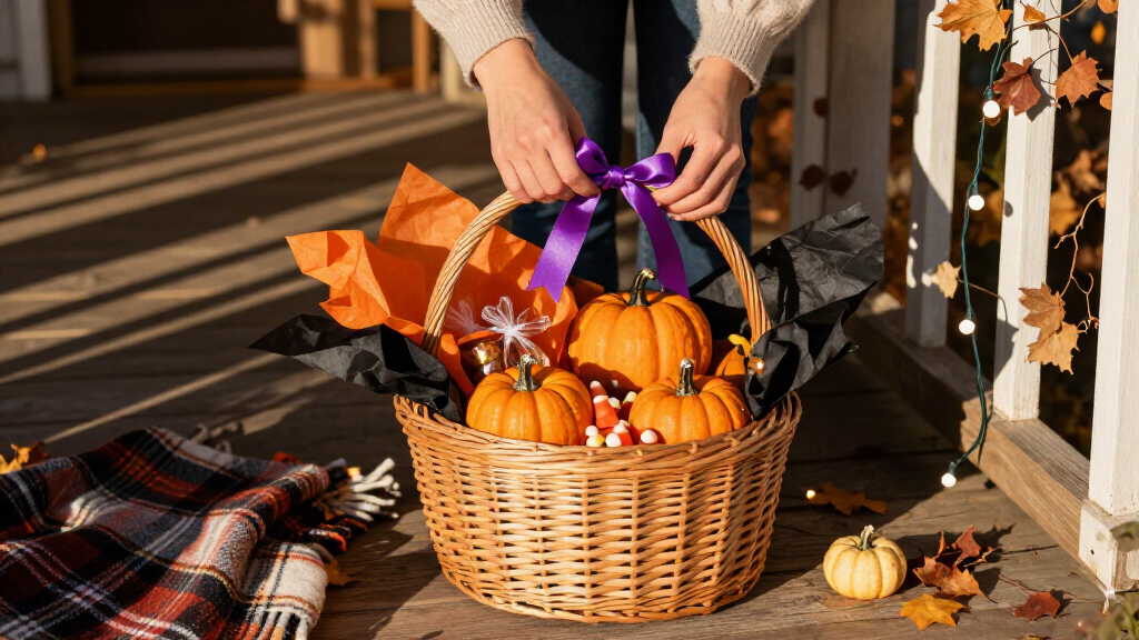 Halloween gift baskets