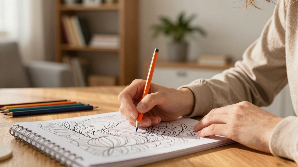 stress relief adult coloring books