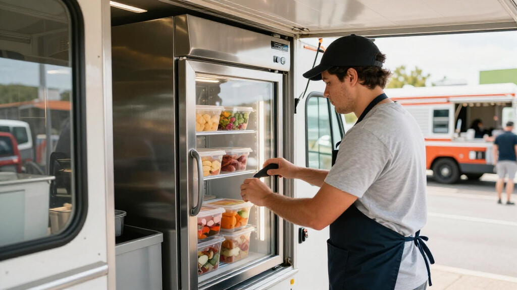 top rated commercial freezer for food truck