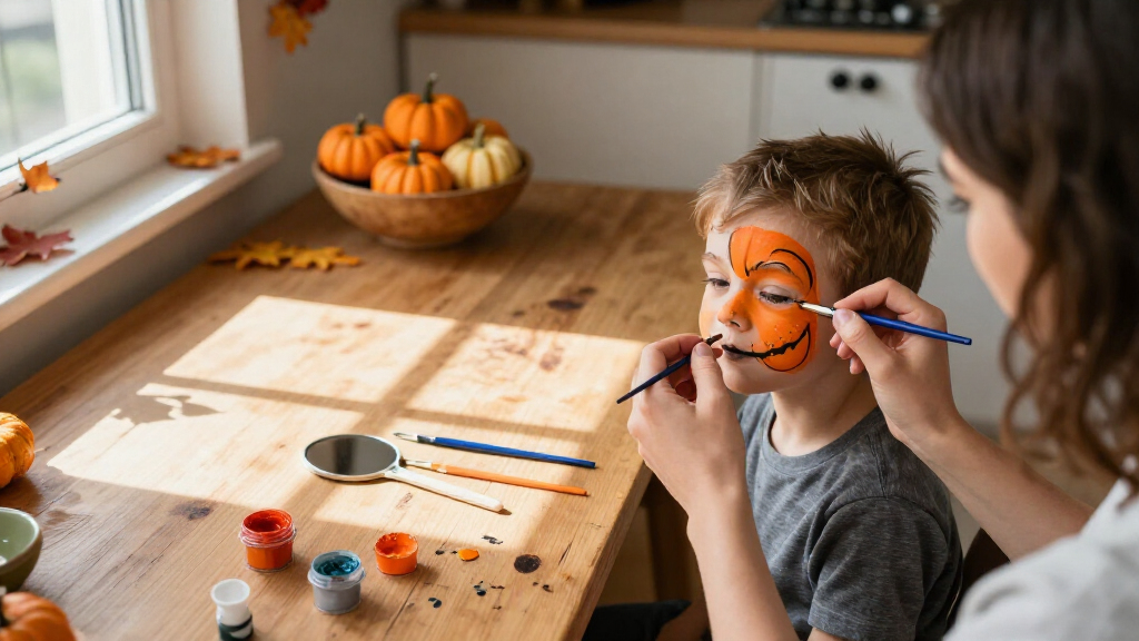 Halloween face painting kits