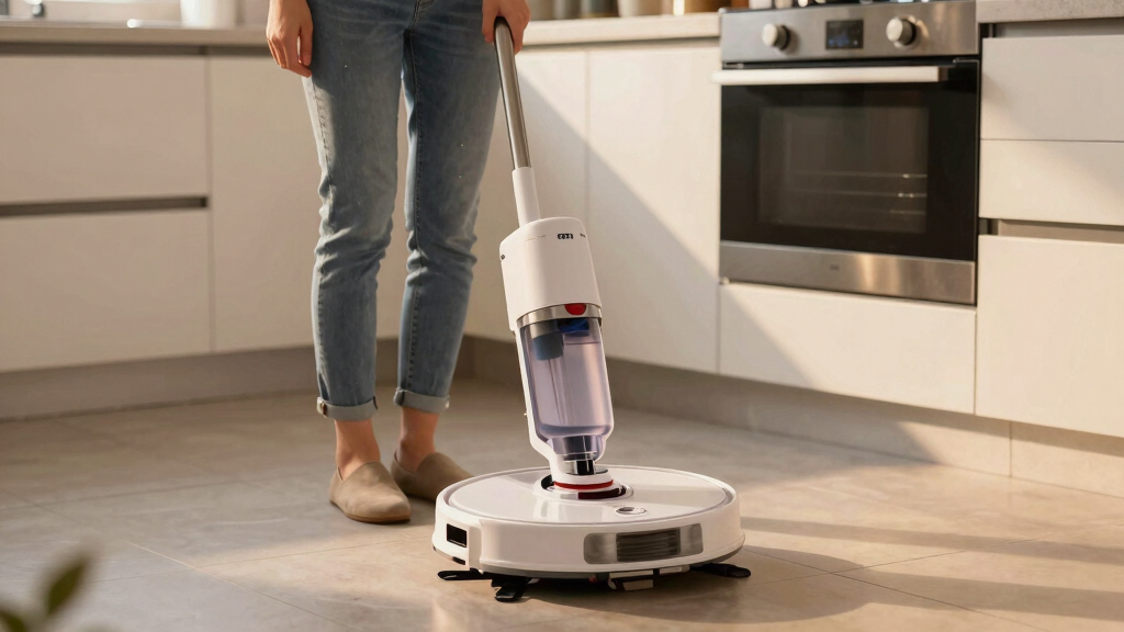 best robot vacuum mop combo with automatic detergent mixing