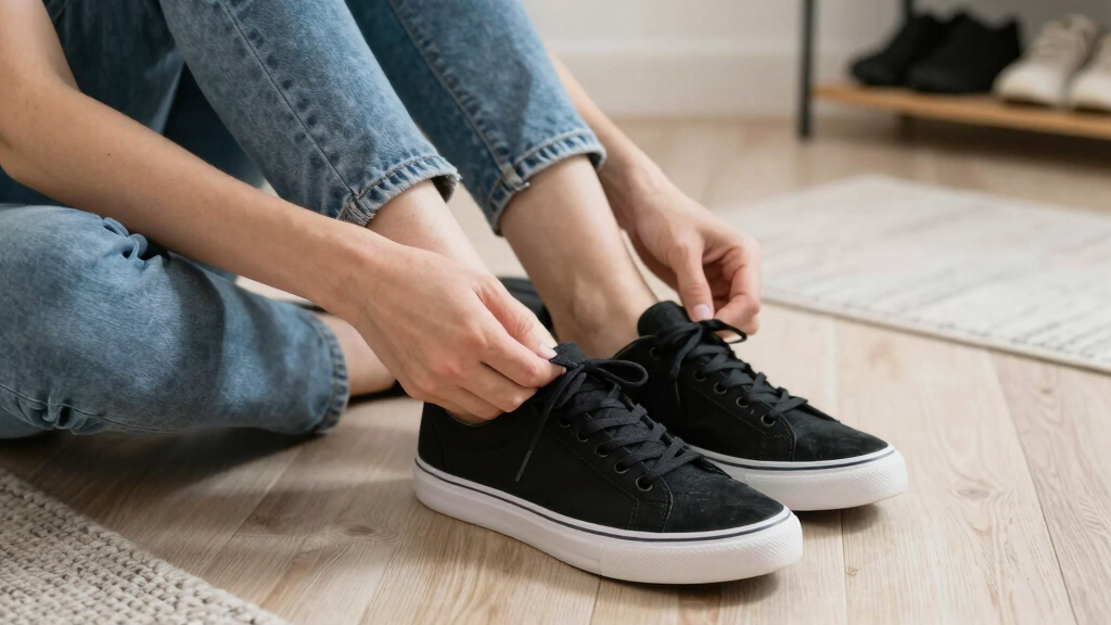 best black sneakers
