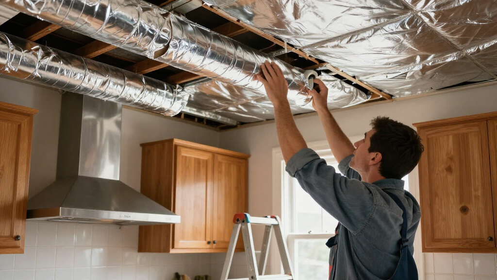 best range hood duct insulation