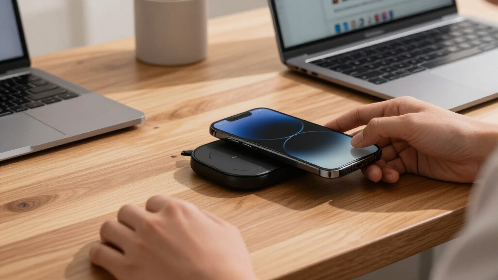 wireless charging stations for desks