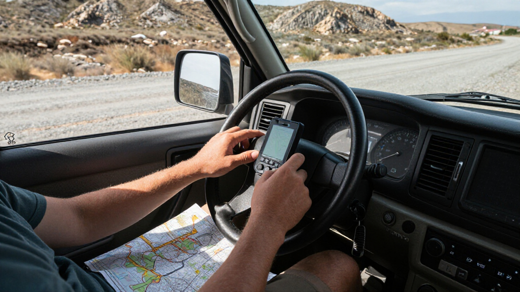 best offline GPS unit for remote road trips