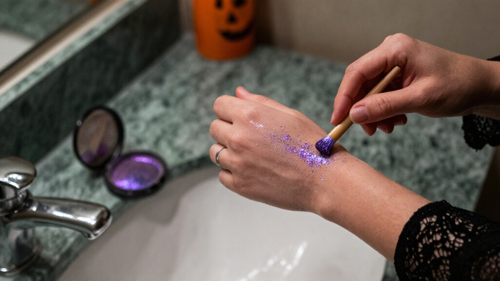 Halloween body glitter