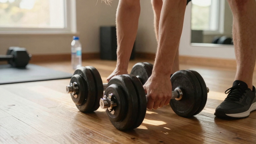 adjustable dumbbells for home gym