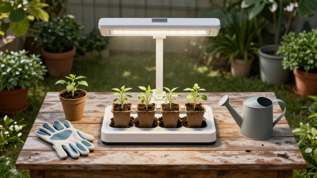 best shop-light style grow systems for starts