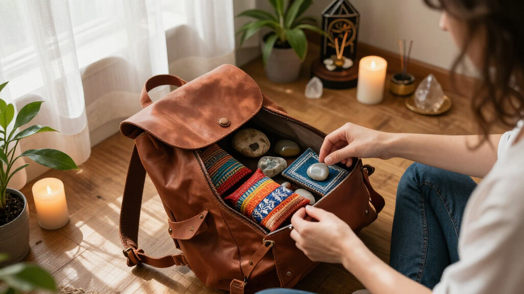 spirituality-themed backpacks