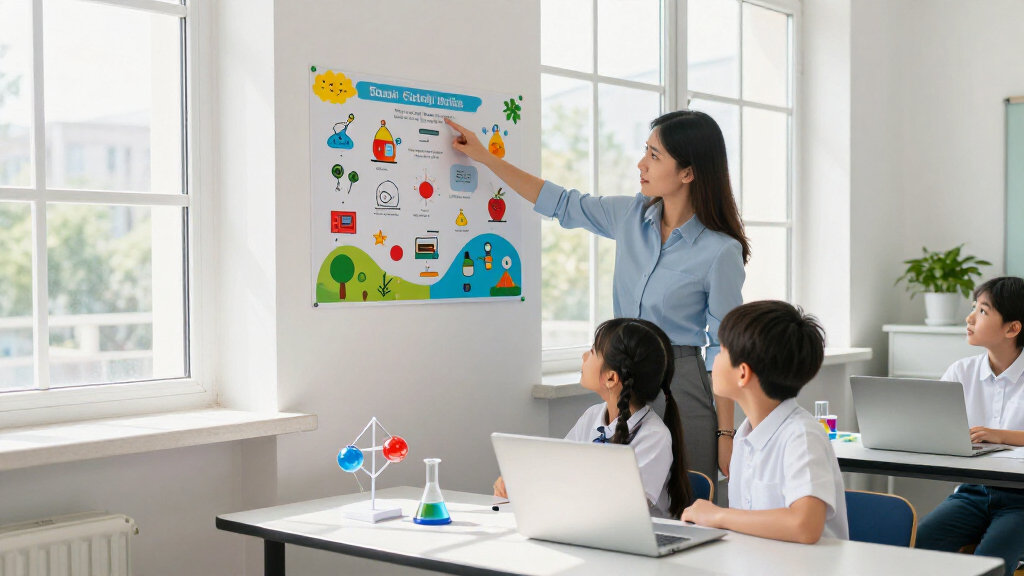 educational science reference posters