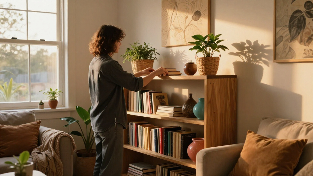 boho bookshelf