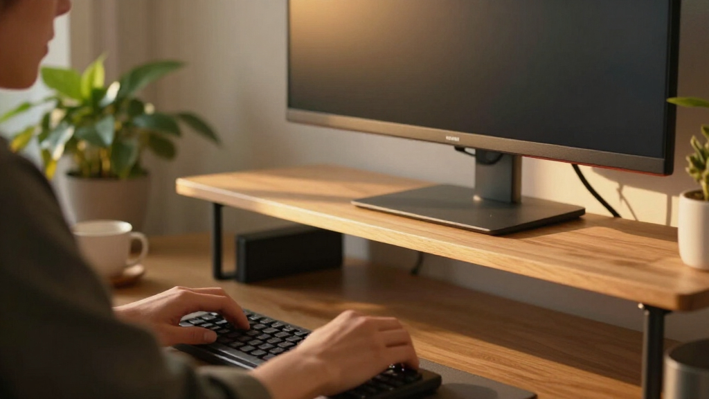 best desk shelf for monitor setup