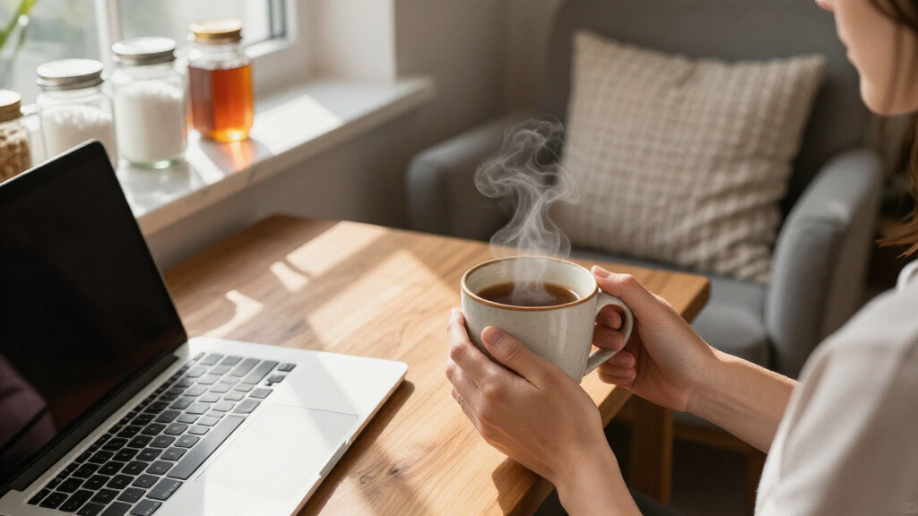 remote work beverage luxuries