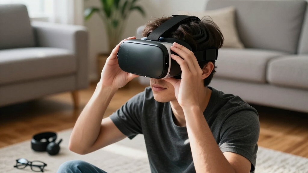 VR headset prescription lens inserts