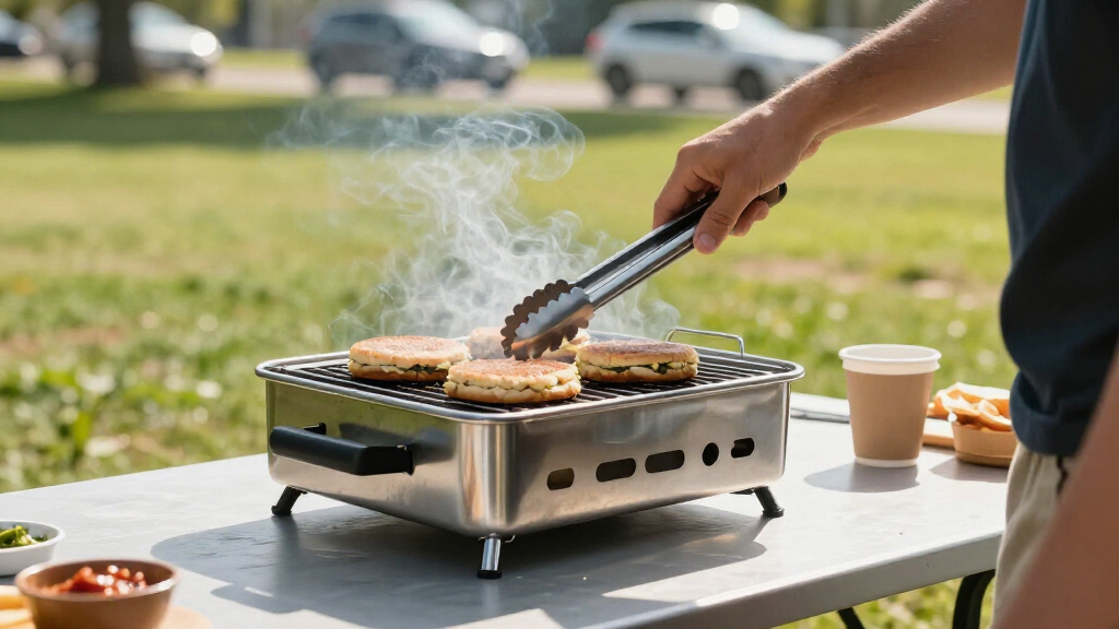 portable tailgating grills