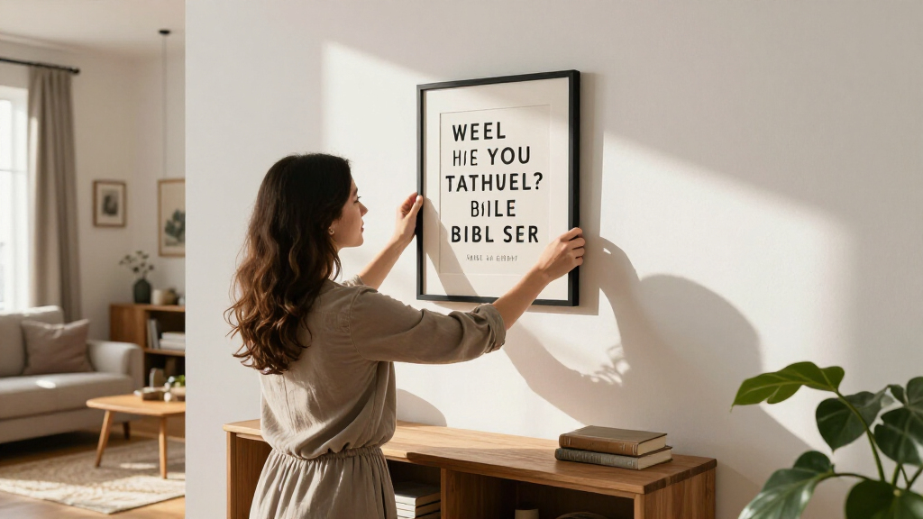 Bible verse wall art