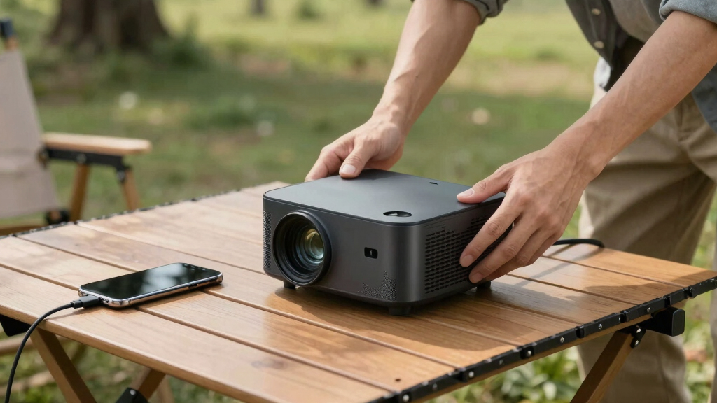 portable outdoor projectors
