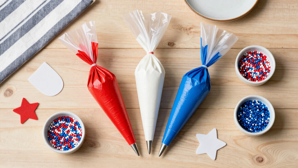patriotic dessert decorating tools