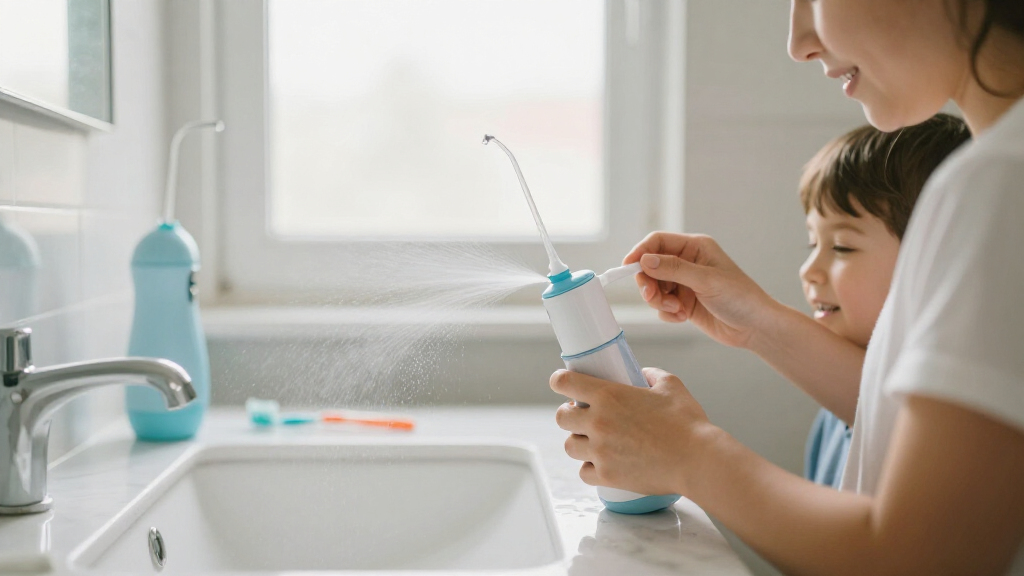 countertop water flossers for orthodontics