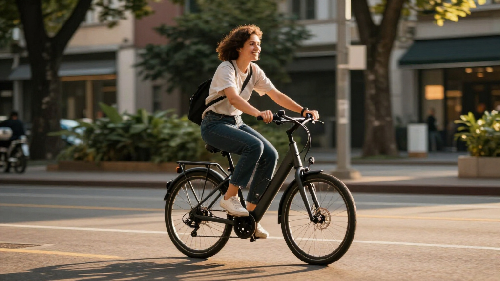 commuter e bike with 26 inch wheels