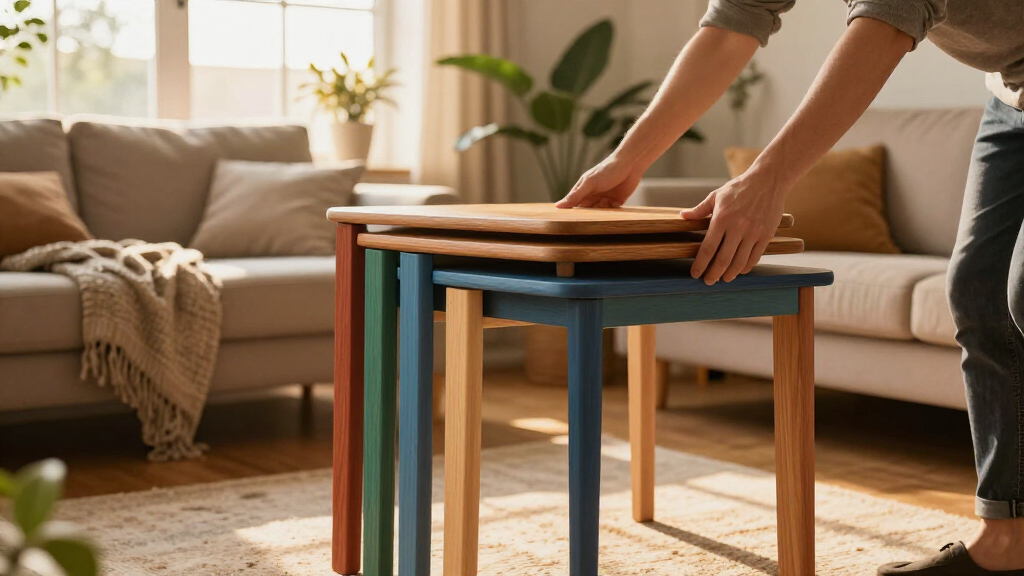 best nesting tables for flexible apartment layouts
