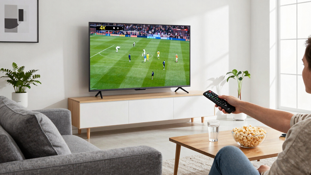 4K smart TVs for sports