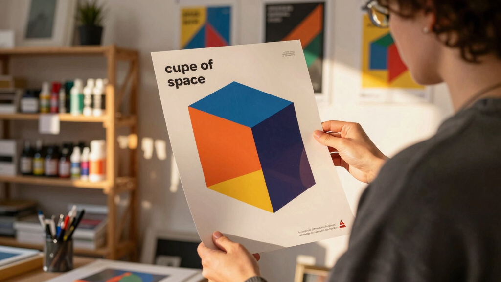 cube of space posters