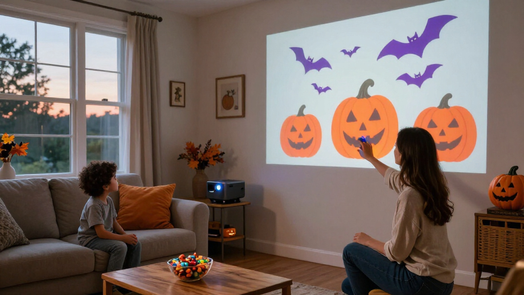 smart Halloween projectors