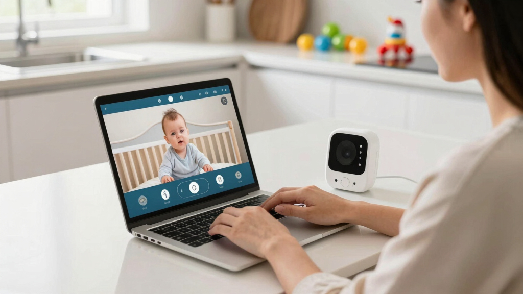 baby monitor with video streaming